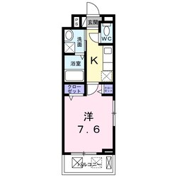 ＦＯＲＥＳＴ石橋の物件間取画像